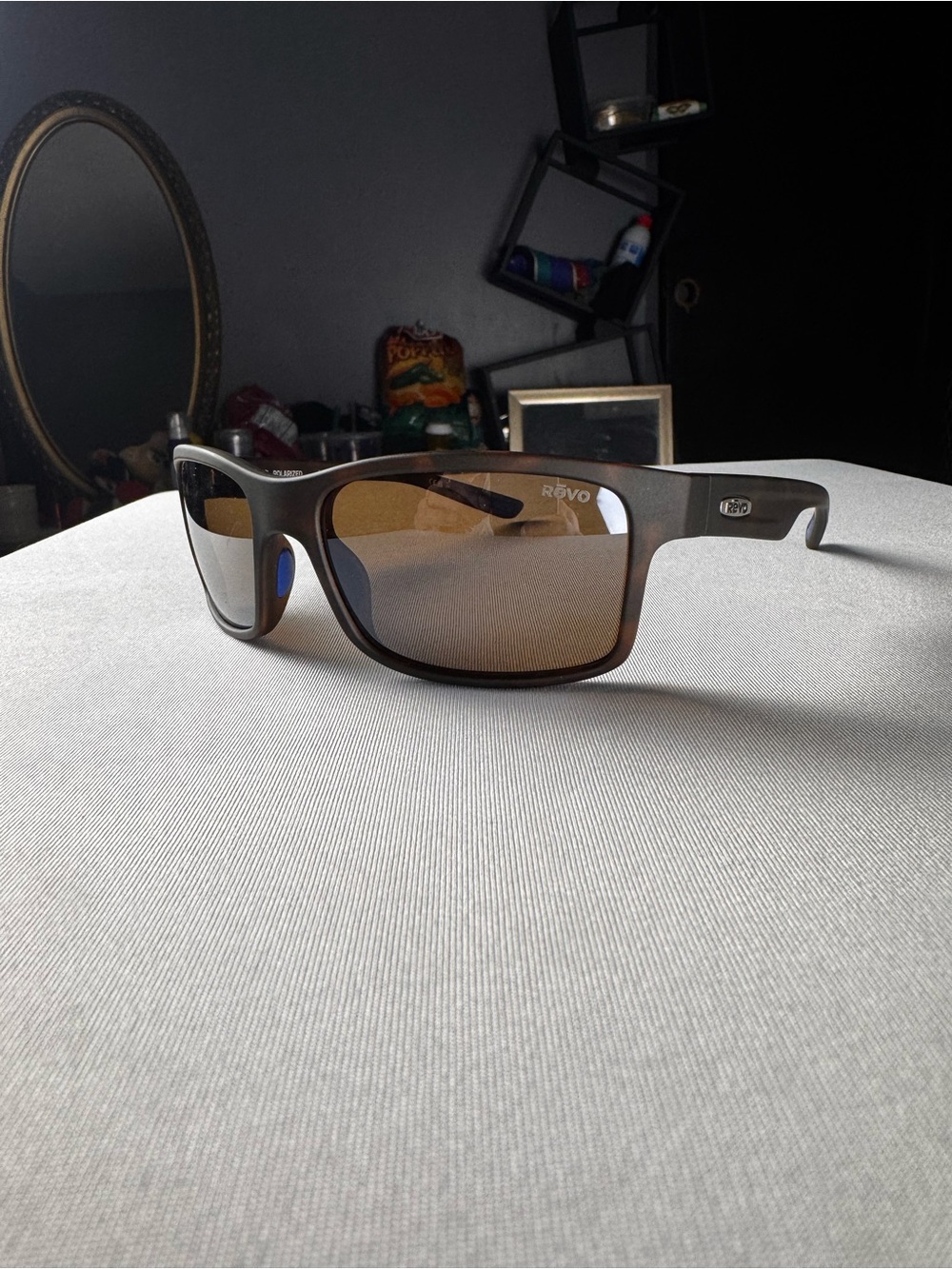NEW* REVO CRAWLER Tortoise Matte POLARIZED Brown Terra Len Sunglass 1027 02 BR